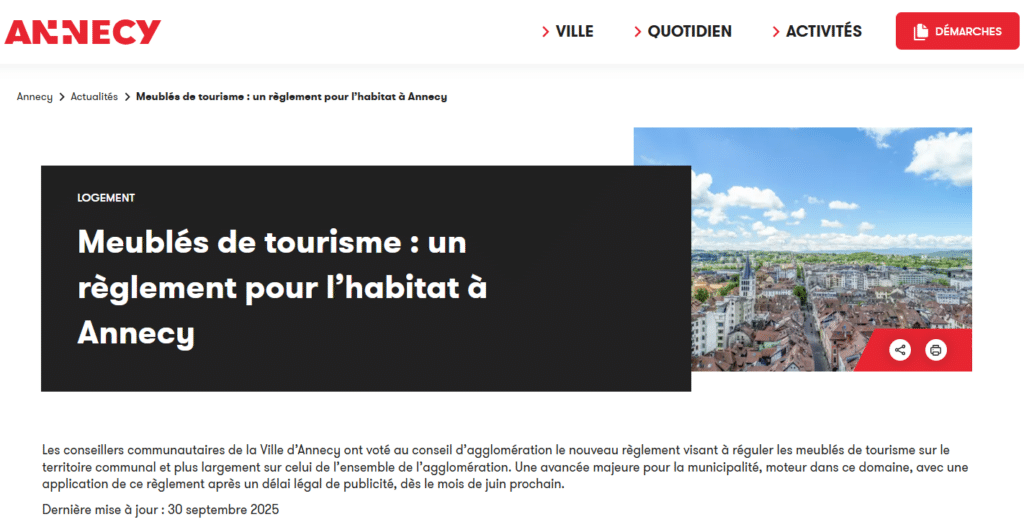 article Loi LE MEUR à Annecy