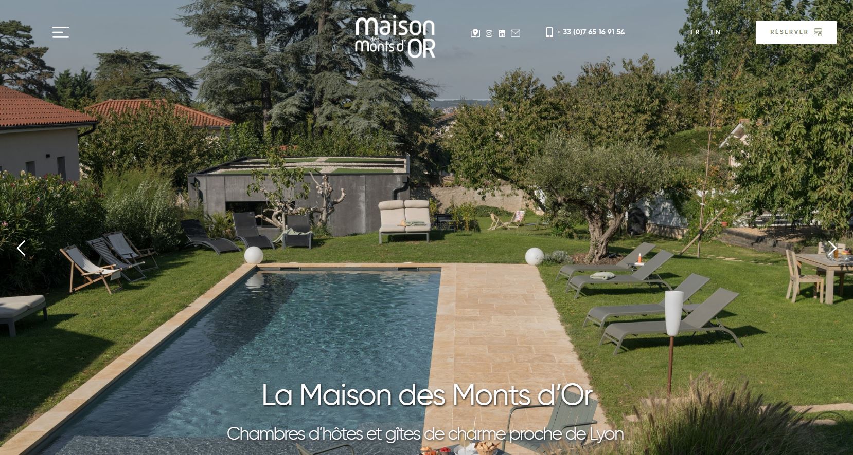 Site internet de la Maison des Monts d'Or